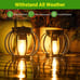 Solar Lanterns Outdoor Lights Upgraded Metal