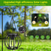 Solar Lanterns Outdoor Lights Upgraded Metal