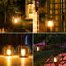 Solar Lanterns Outdoor Lights Upgraded Metal