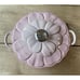 Le Creuset Signature Cast Iron Petal Shallow Casserole,2.25qt Shell Pink #26 NEW