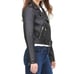 Levi's Premium Leather Motorcycle Moto Jacket Black Women's Size Small S New