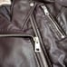 Levi's Premium Leather Motorcycle Moto Jacket Black Women's Size Small S New