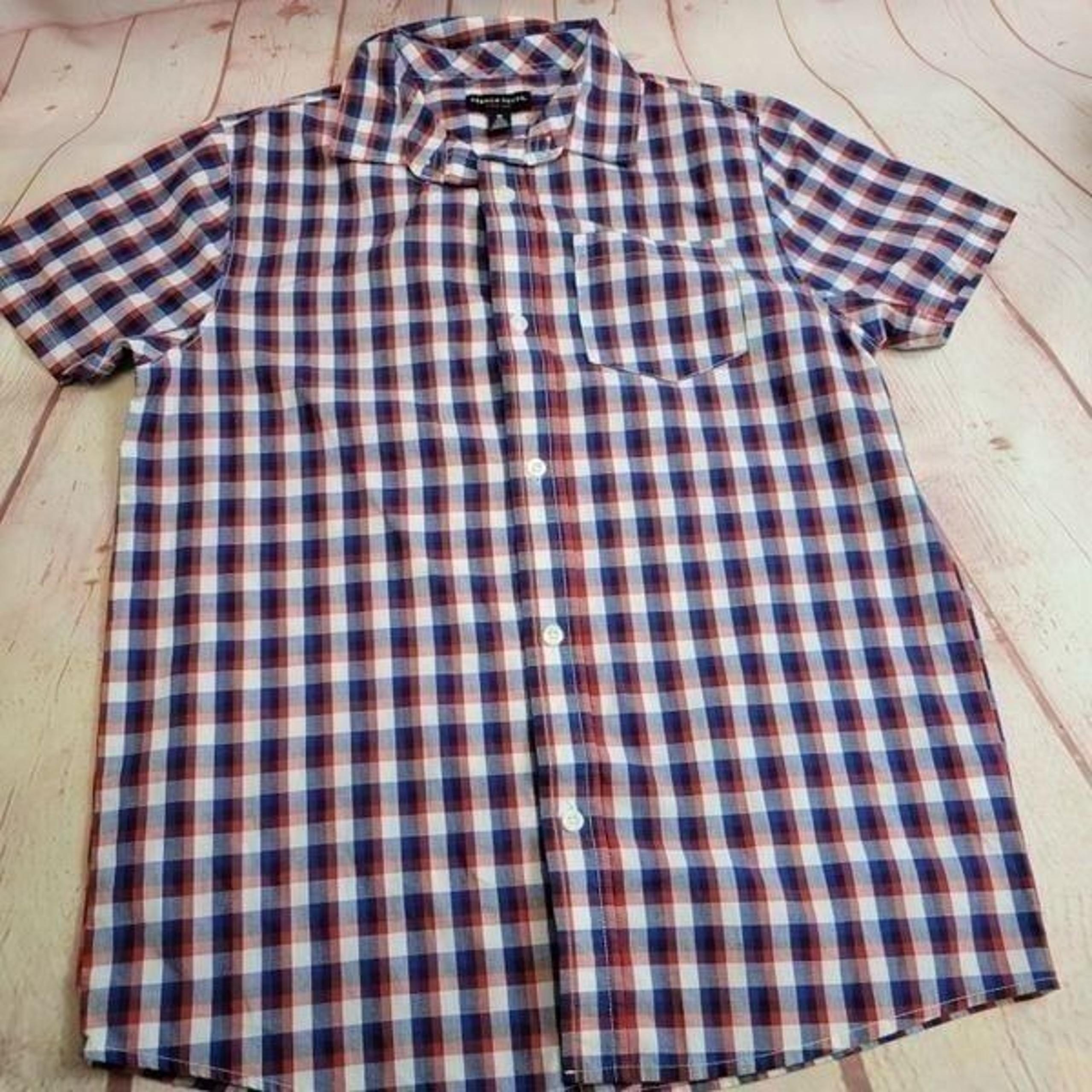 French Toast plaid dress shirt 16