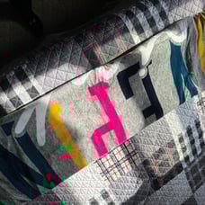 vs PINK sherpa blanket