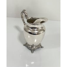 Du Maurier by Oneida Ornate Silverplate Water Pitcher 8.5in H CI1796