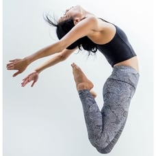 Lululemon Dottie Tribe Wunder Under Tights