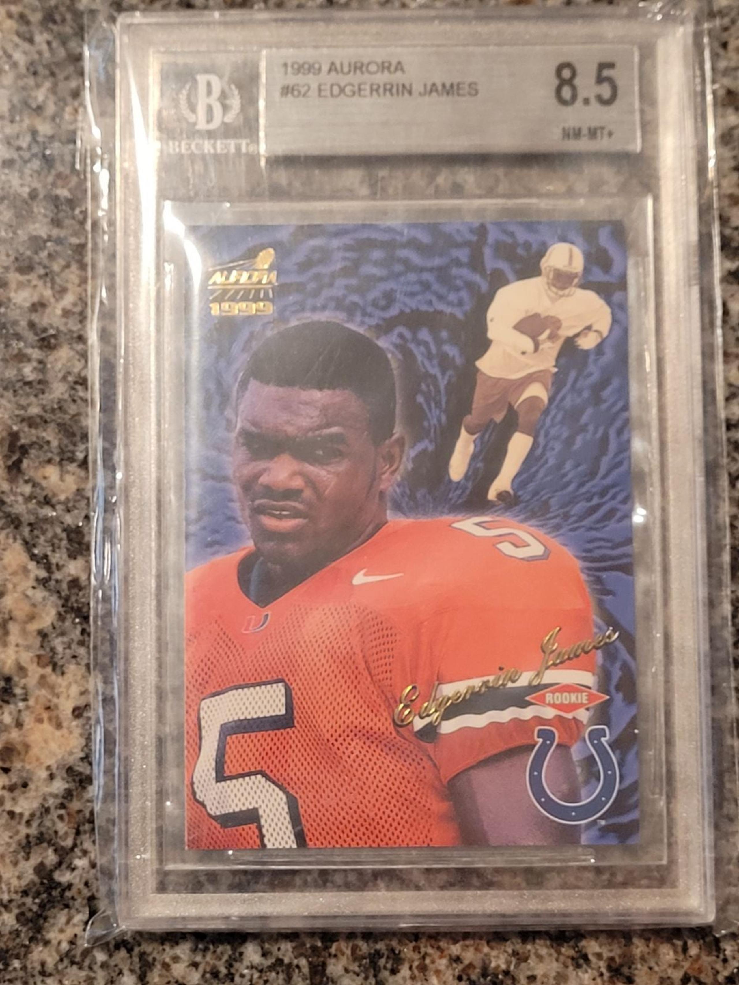 Edgerrin James Rookie BGS 8.5