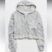Aerie cropped full zip hoodie