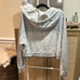 Aerie cropped full zip hoodie