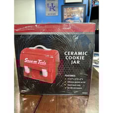 NEW & SEALED Snap-On Tools Collectible Ceramic Tool/Lunch Box Cookie Jar