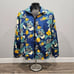 80s Vintage Men's Spirit Abstract Full Zip Artsy Lightweight Jacket - Size (L)