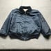 Vintage Wear Guard Sherpa Lined Workwear Jacket Mens Large L Pockets Navy