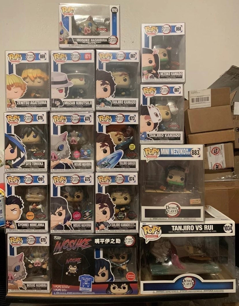 Demon Slayer Funko Pop Lot of 16