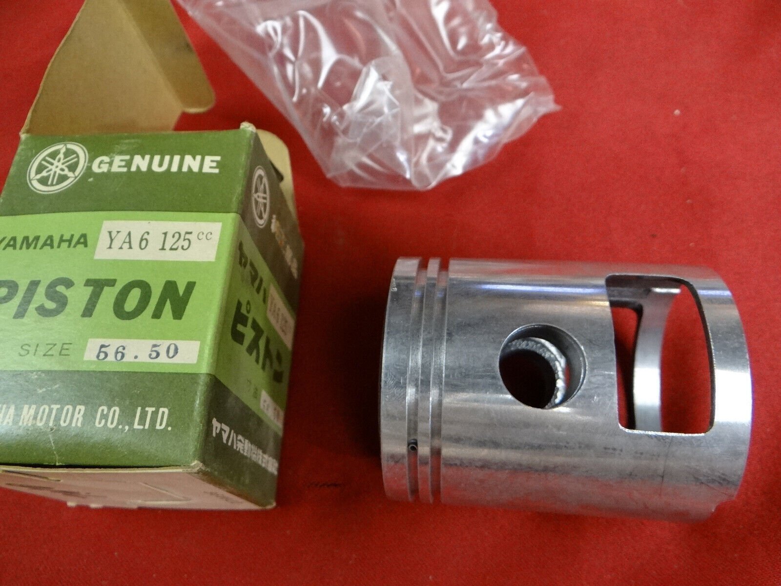 Yamaha Piston, 2nd OS, 1964-66 YA6 Santa Barbara, YA 6 125cc, 56.50