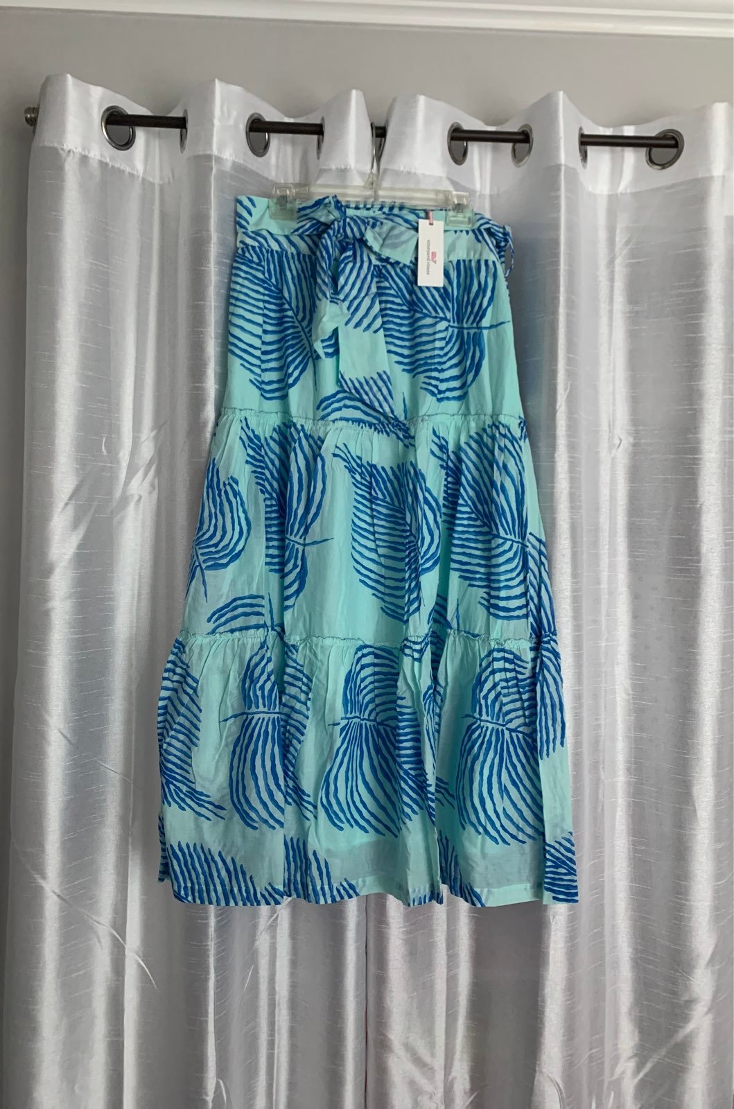 Vineyard Vines Palm Frond Maxi Skirt