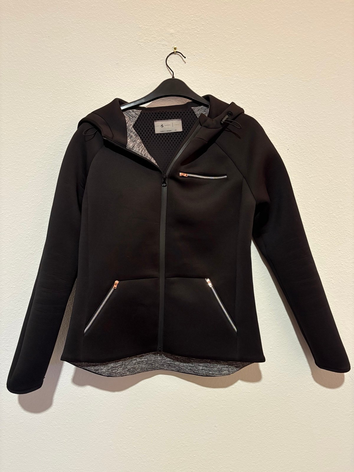 Loft Lou & Grey Running Athletic Jacket Black XS