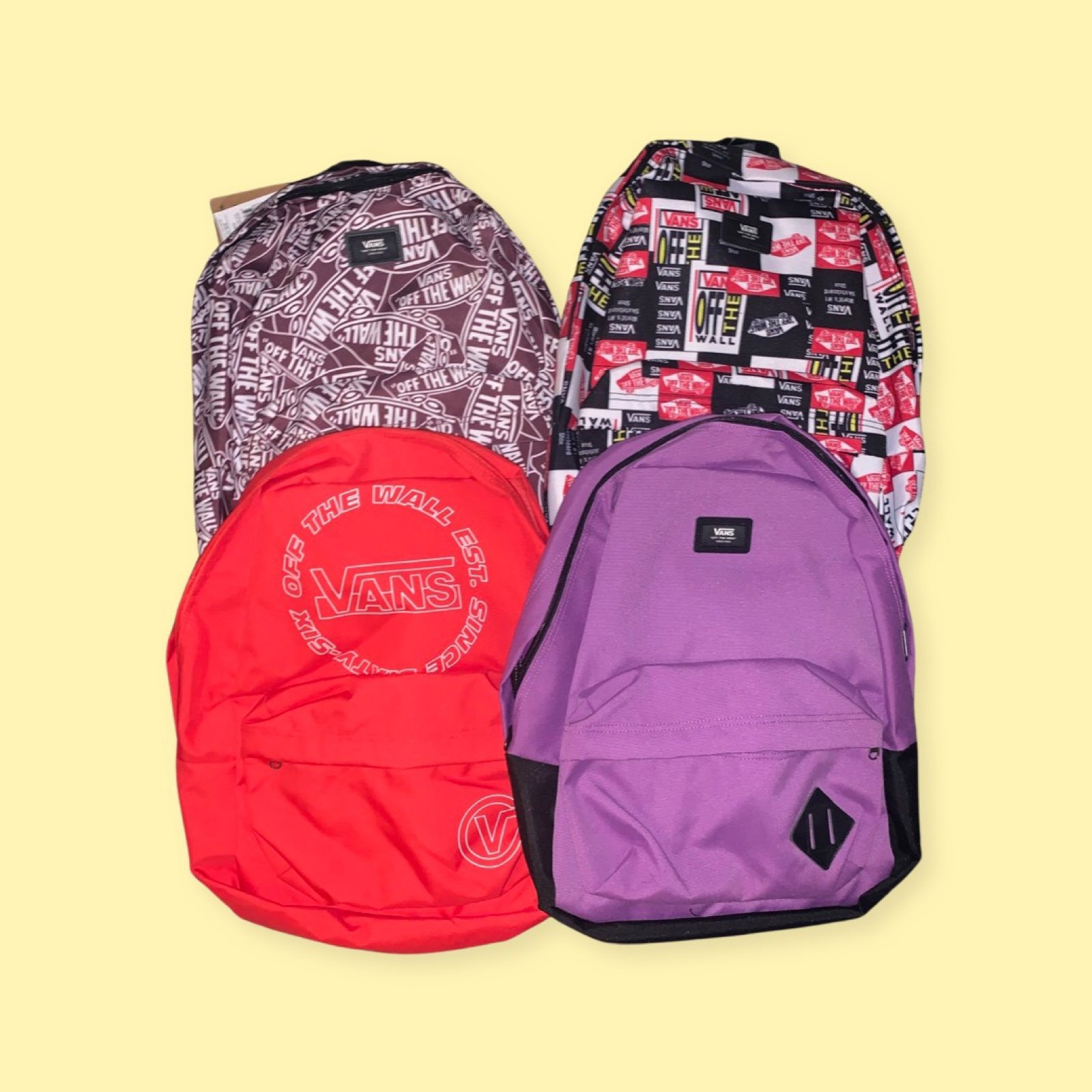 Vans Backpack Bundle