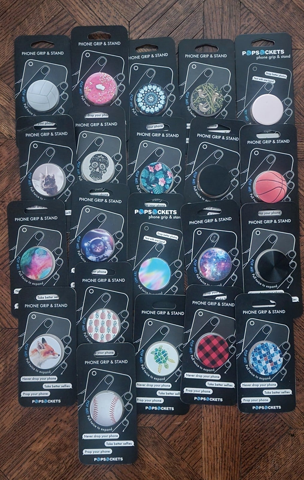 20 popsockets.