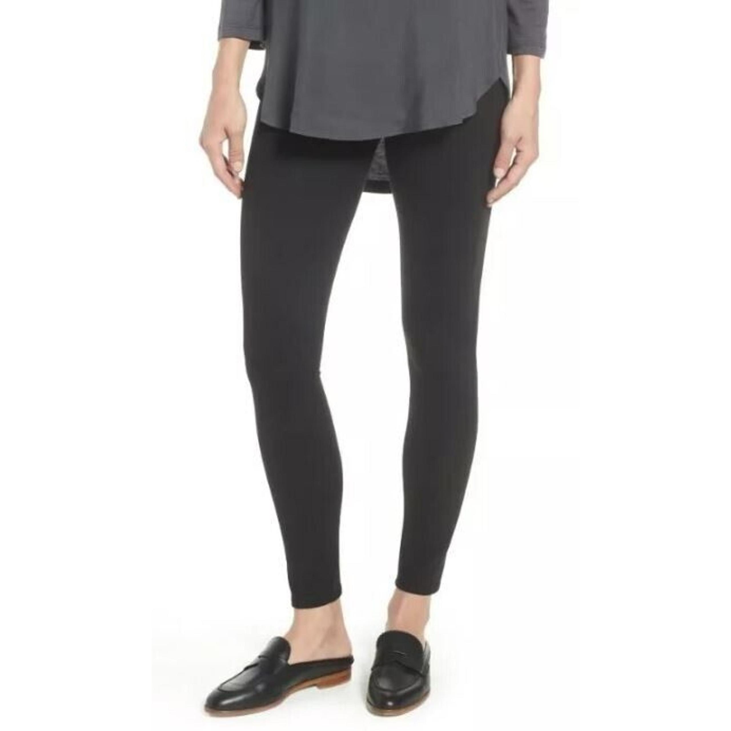 Nordstrom Women's High Waist Go-To Cotton Blend Leggings Black XS MSRP $29