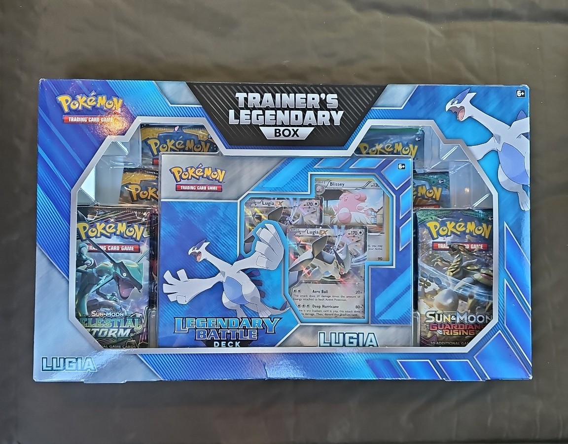 Pokemon TCG Trainer's Legendary Box Lugia Edition Sun & Moon Series