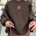 Oversized Women Sweatshirts Streetwear New Fashion Mushroom Indie Aesthetic 90s