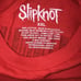 Slipknot Official Merch Red Barcode Long Sleeve T Shirt NEW XXL