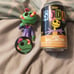 Funko Soda Hot Topic Exclusive Blacklight Jack Skellington with Pink Snake