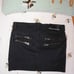 Religion Black Skirt Sz 27