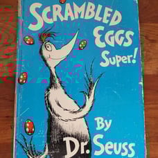 Dr Seuss 1st Ed Scrambled Egg Super! OOP