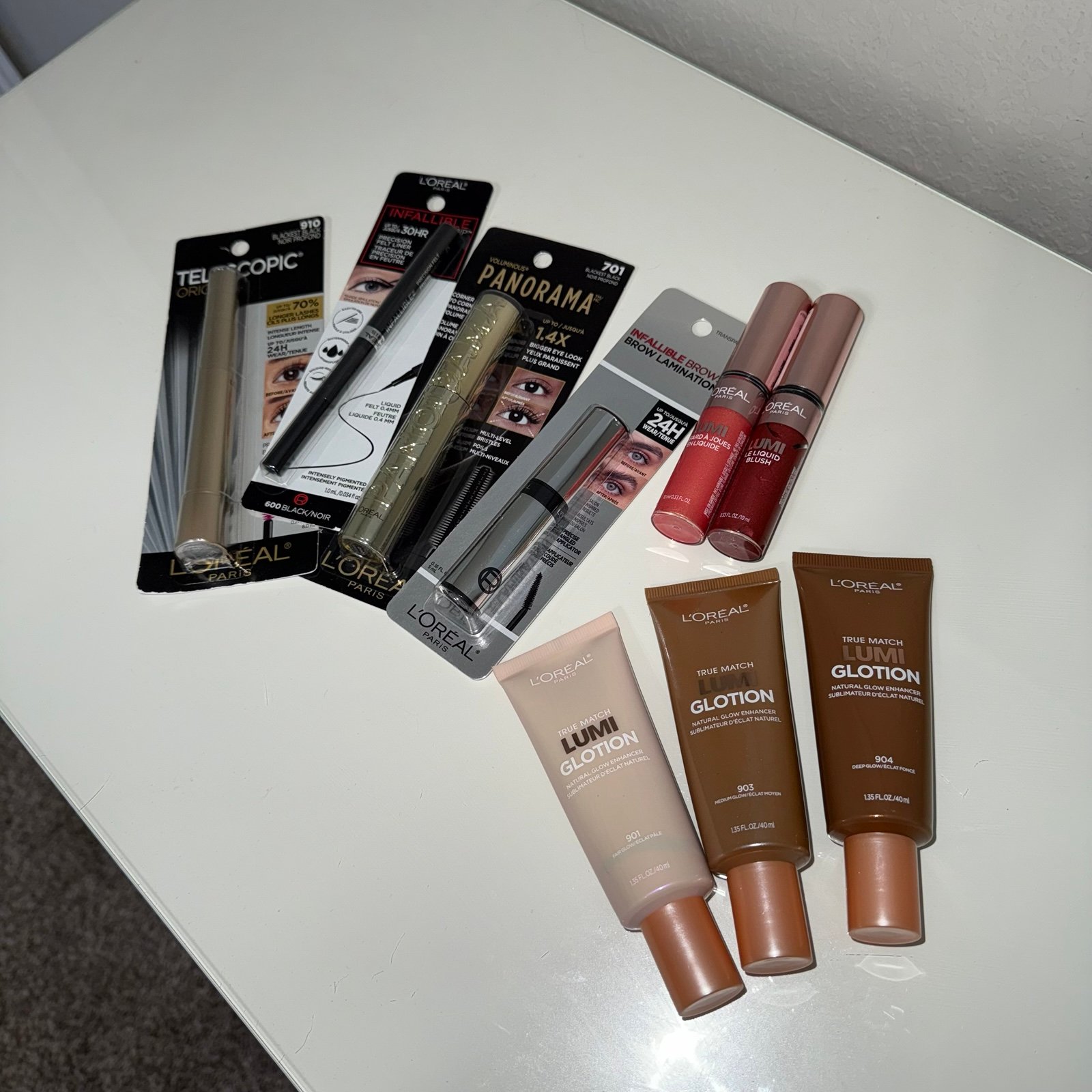 L’Oréal makeup Set of 8 items NEW
