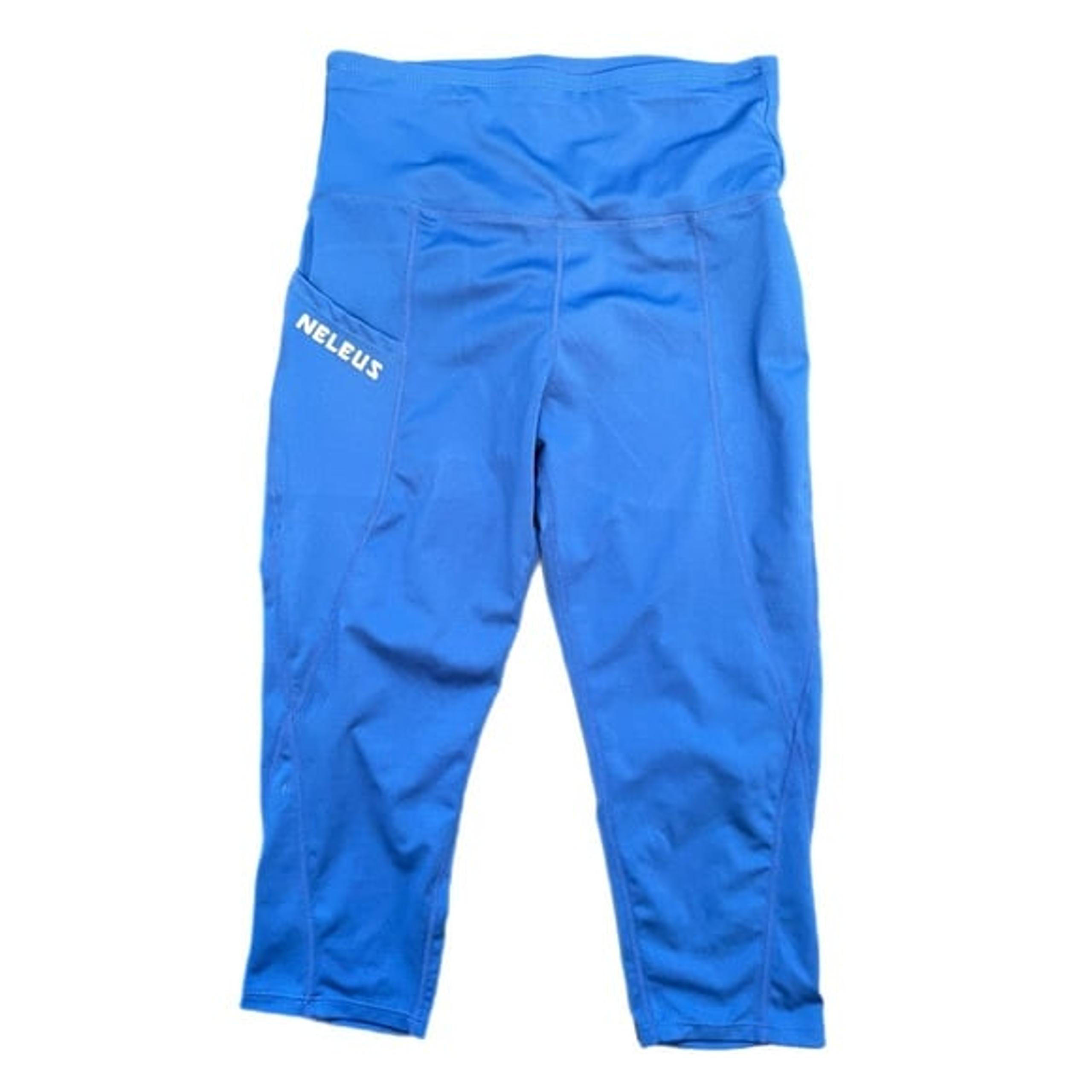 NELEUS Cropped Womens Athletic Leggings - L