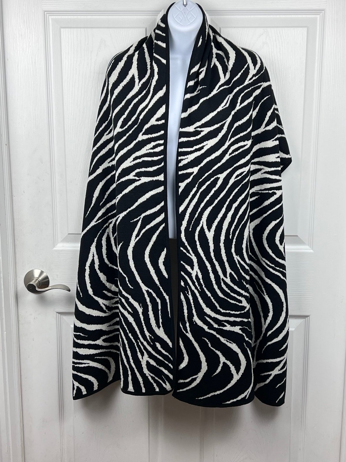 Colette Mordo For Sadimara Zebra Print Wrap