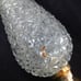 Norleans Cut Glass 15 inch tall Wine Decanter NO STOPPER IMPORT Italy FLAW