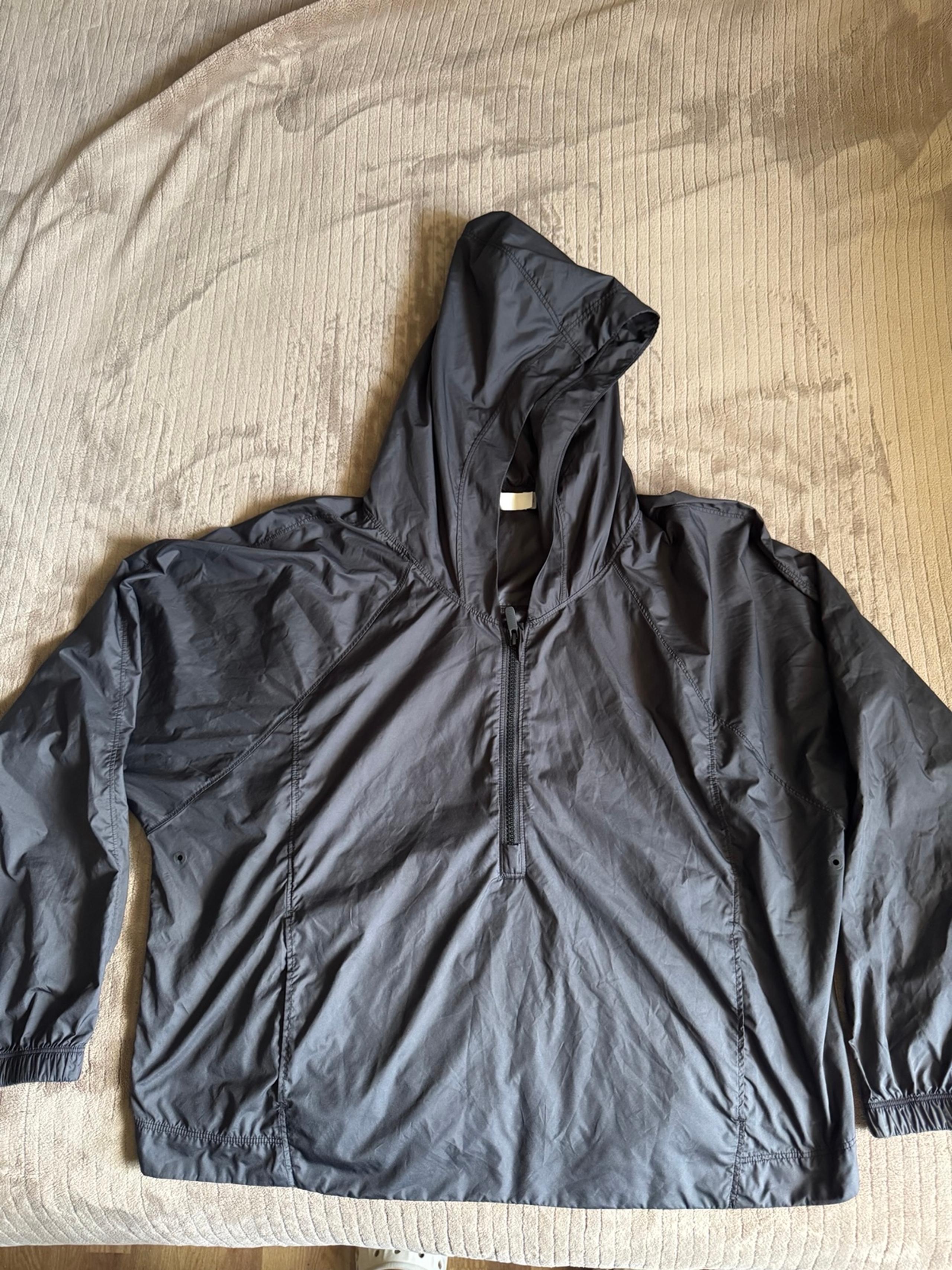 Lululemon I Put A Shell On You Jacket Pullover Hoodie Cropped Windbreaker Sz 12