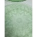 Set 2 Indiana Glass Green Uranium Dinner Plates Horseshoe Pattern 8 1/4 VTG