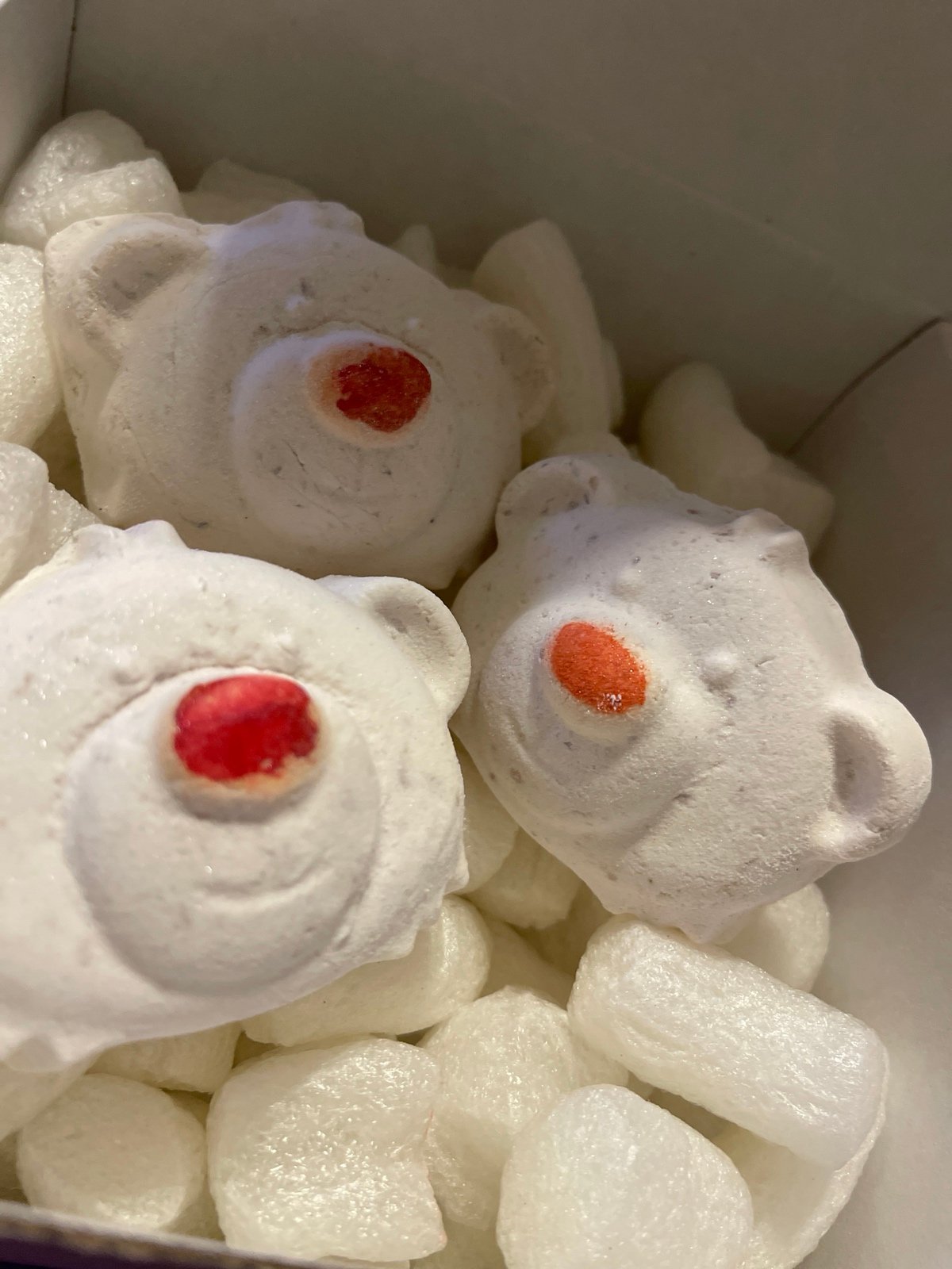 8 x Lush Cosmetics Bubblebear - New naked - Christmas 2024 - Butterball scent