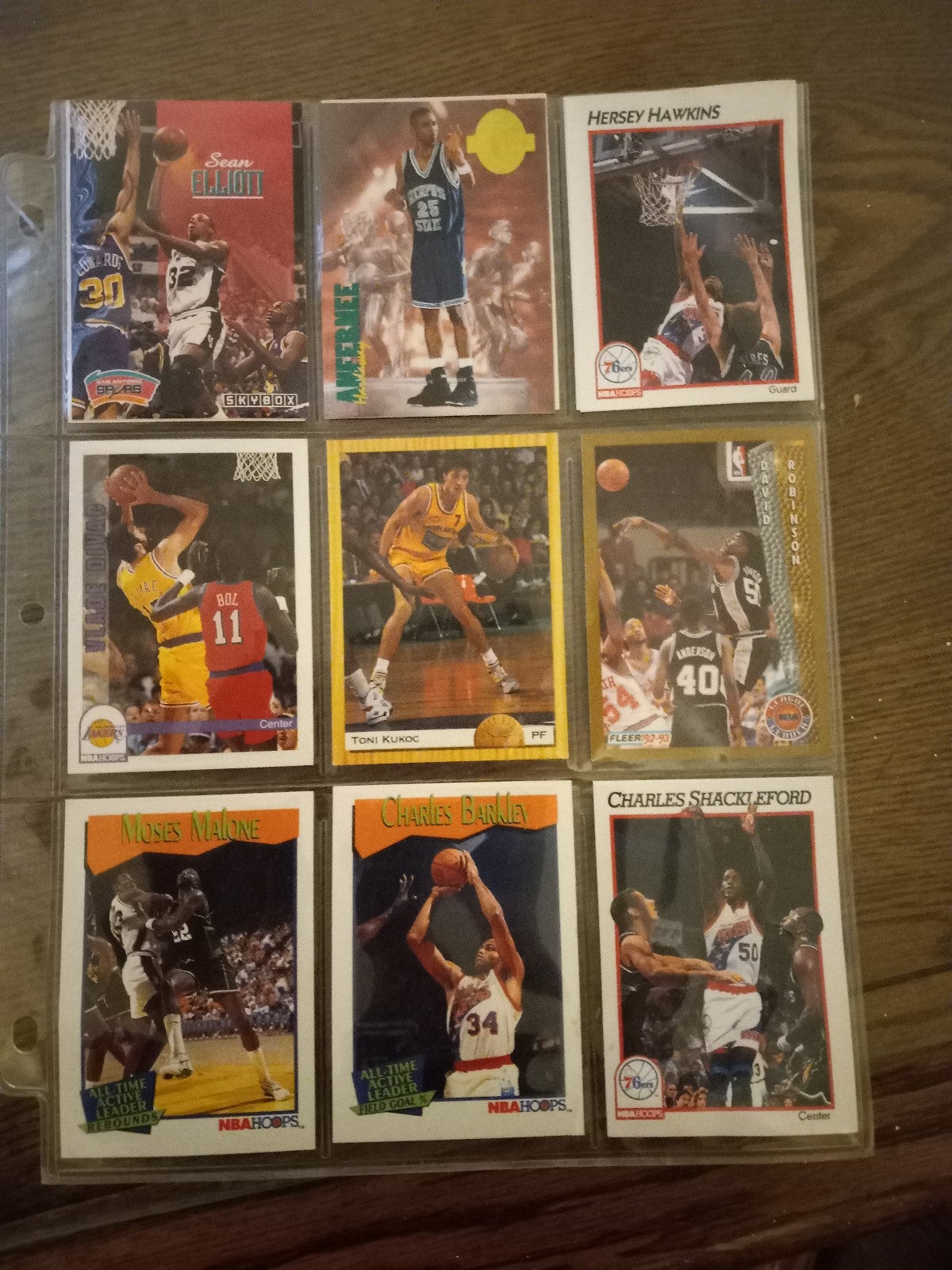 Basketball trading cards