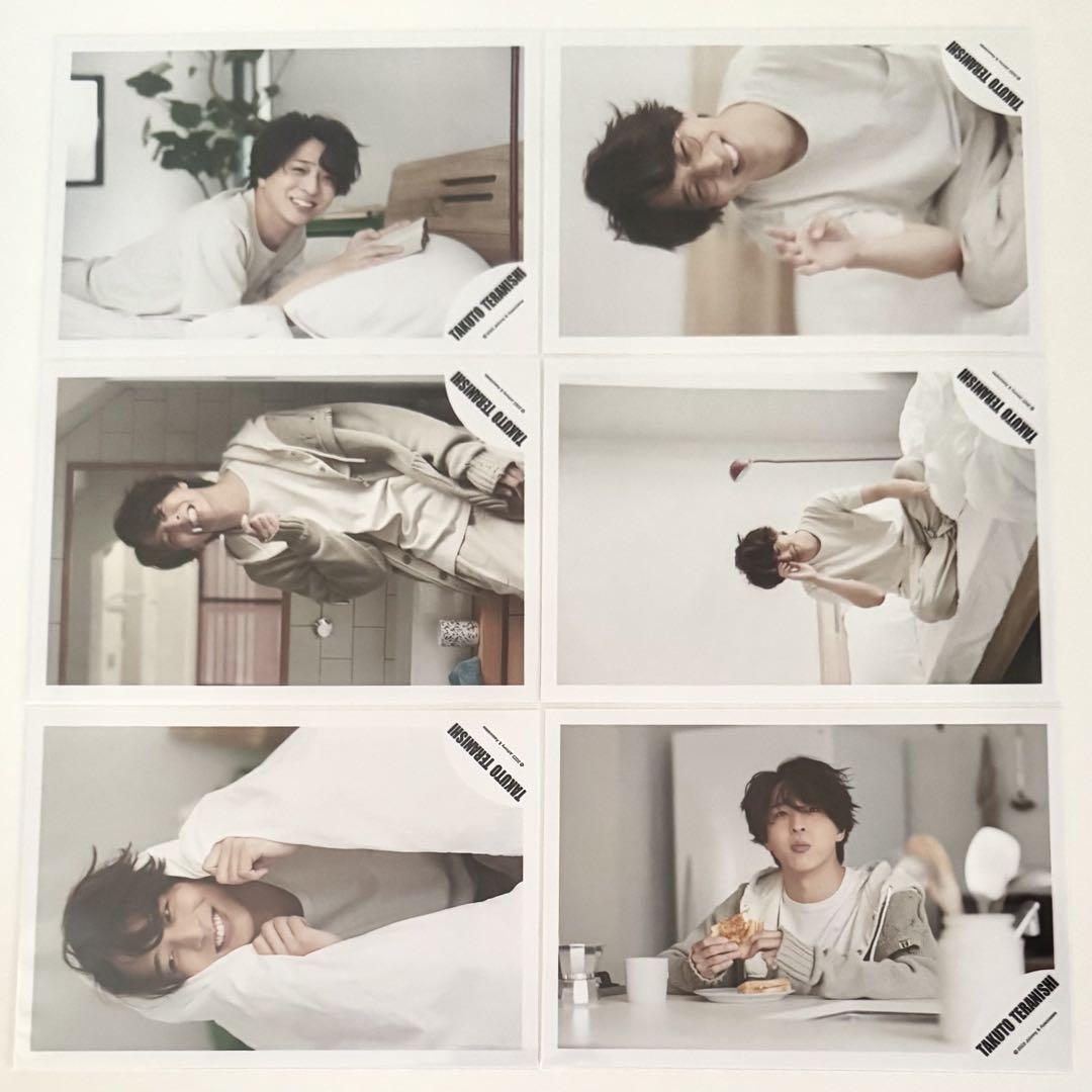 Takuto Teranishi Acrylic Stand Mini Clear File Official Photo