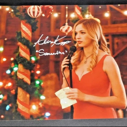 Alexis Knapp Signed / Autographed 11x14 Hallmark Photo JSA COA