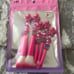 Rose Pink Butterfly Makeup Brush Set #M4
