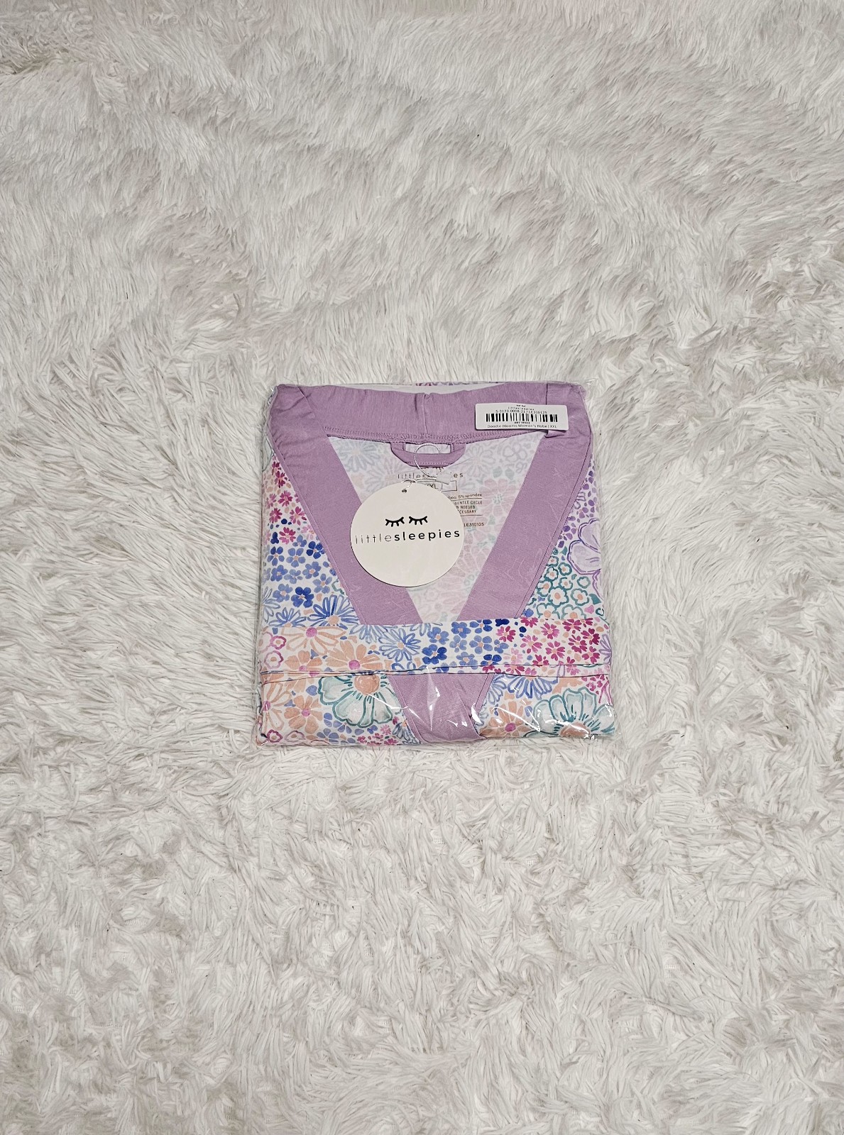Little Sleepies DOODLE BLOOMS Floral Women's Robe XXL 2XL NIB NEW