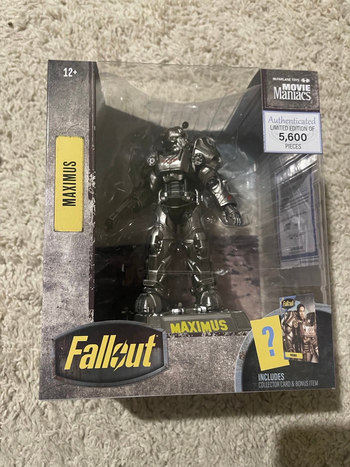 Fallout Mcfarlane power armor figure