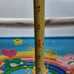Care Bears Rainbow Foldable Beach Chair Kids Lounge Sitting White 17.50 in RARE