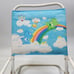 Care Bears Rainbow Foldable Beach Chair Kids Lounge Sitting White 17.50 in RARE