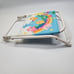 Care Bears Rainbow Foldable Beach Chair Kids Lounge Sitting White 17.50 in RARE