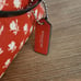 Coach Women Bag Badlands Floral City Zip Tote in Carmine Printed Coated Canvas