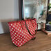 Coach Women Bag Badlands Floral City Zip Tote in Carmine Printed Coated Canvas