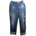 1822 DENIM TAYLOR DISTRESSED CUFFED JEANS SZ.14 EUC