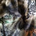 Line & Dot Silk Wrap Skirt, Size Small