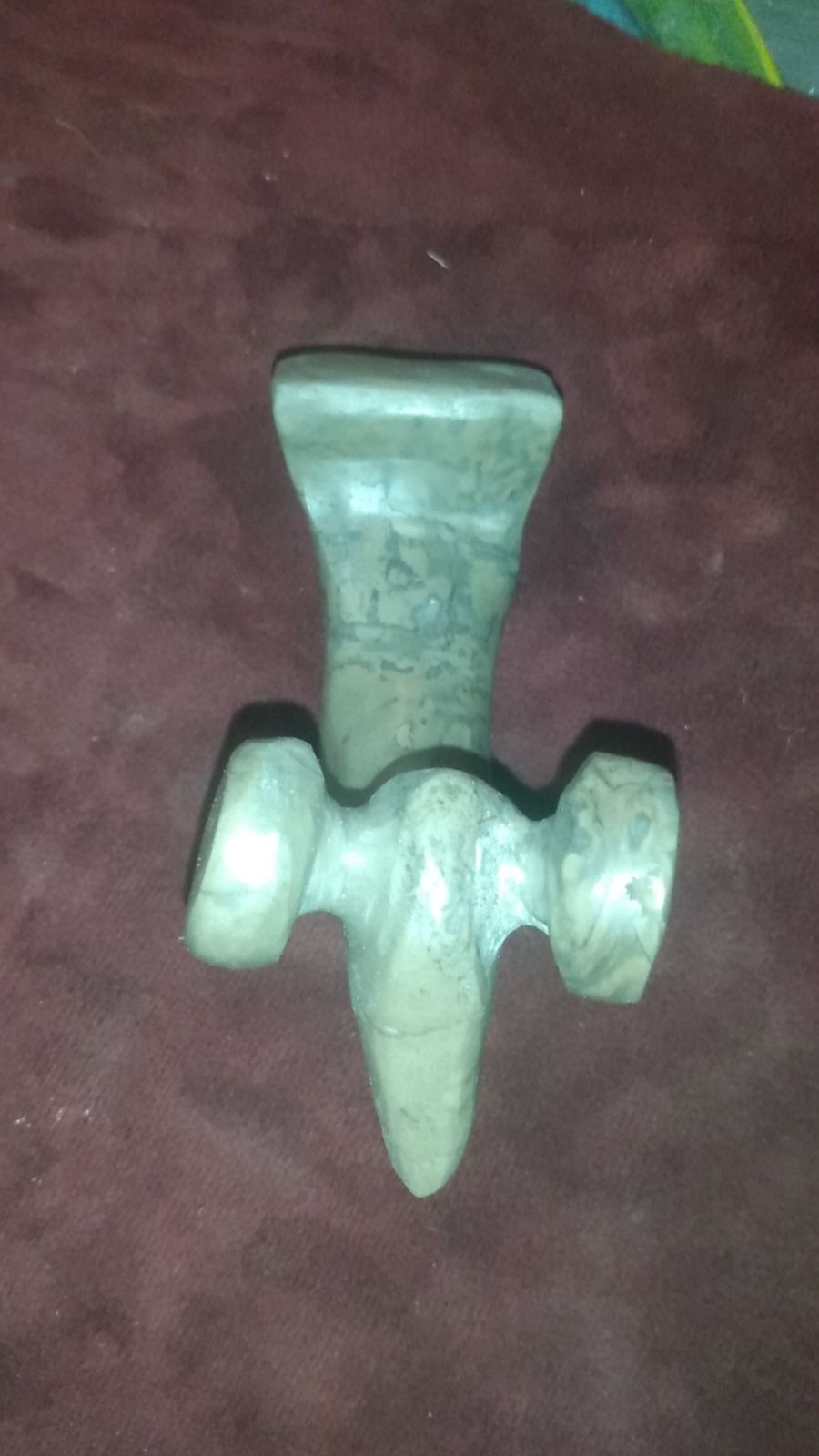 Popeyed birdstone artifact arrowhead sla